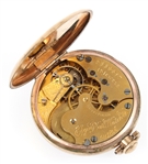 20TH C. LADIES ELGIN GOLD FILLED CASE POCKET WATCH