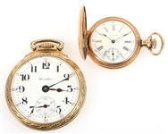 20TH C. GOLD FILLED CASE WATCHES - FOR PARTS OR REPAIR