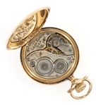 20TH C. LADY ELGIN 14K YELLOW GOLD CASE POCKET WATCH