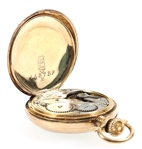 20TH C. LADY ELGIN 14K YELLOW GOLD CASE POCKET WATCH