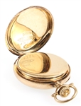 20TH C. LADY ELGIN 14K YELLOW GOLD CASE POCKET WATCH