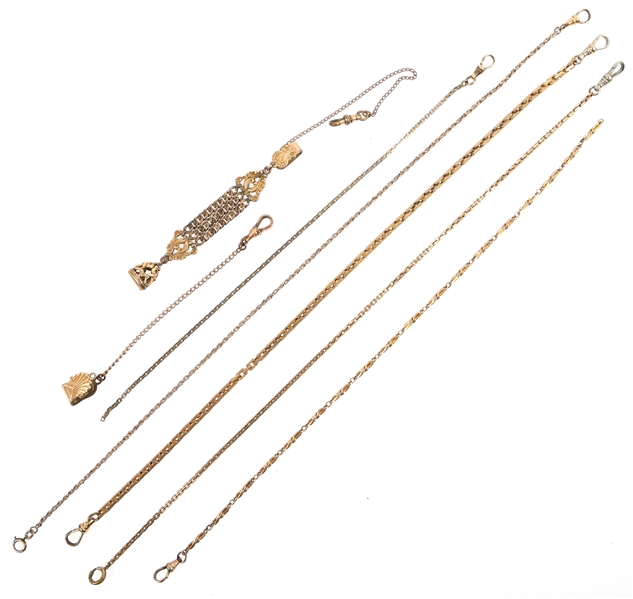 GOLD FILLED POCKET WATCH FOBS