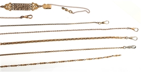 GOLD FILLED POCKET WATCH FOBS