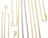 GOLD & SILVER PLATED POCKET WATCH FOBS