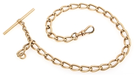 GOLD-FILLED POCKET WATCH FOB 