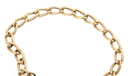 GOLD-FILLED POCKET WATCH FOB 