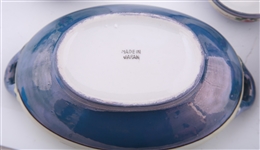 20TH C. JAPANESE PORCELAIN LUSTER TEA SET 