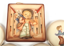 GOEBEL HUMMEL PORCELAIN PLATES & PLAQUE 