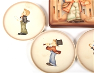 GOEBEL HUMMEL PORCELAIN PLATES & PLAQUE 