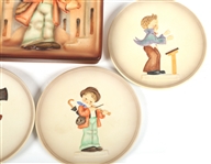GOEBEL HUMMEL PORCELAIN PLATES & PLAQUE 