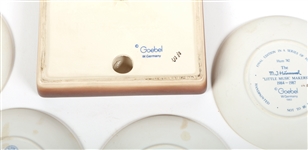 GOEBEL HUMMEL PORCELAIN PLATES & PLAQUE 
