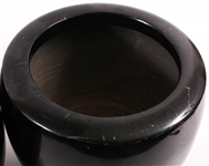 JAPANESE MOUNT FUJI PLASTER JARDINIERES