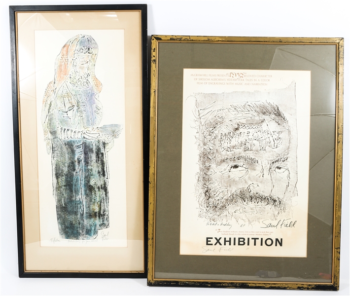 SAUL FIELD SIGNED FRAMED PRINTS