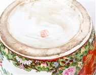 CHINESE ROSE MEDALLION PORCELAIN GINGER JARS