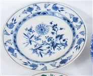 CHINESE PORCELAIN PLATES & DISHES 