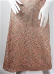 1950s FERMAN O'GRADY WOMEN'S PINK & GREEN LACE DRESS