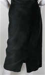 1950s EMILE WOMEN'S BLACK MIDI LENGTH DRESS