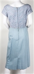 1960s WOMEN'S MIDI LENGTH BLUE DRESS