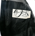 1960s MR. JACK DALLAS WOMEN'S MIDI LENGTH BLACK DRESS