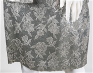 1960s WOMEN'S SILVER 2 PIECE ENSEMBLE