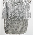 1960s WOMEN'S SILVER 2 PIECE ENSEMBLE