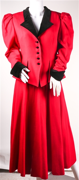 1980s HELEN STRASSER WOMENS 2 PIECE ENSEMBLE 