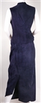 DANIER WOMEN'S 2 PIECE PURPLE SUEDE ENSEMBLE 