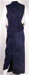 DANIER WOMEN'S 2 PIECE PURPLE SUEDE ENSEMBLE 