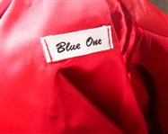 BLUE ONE WOMEN'S RED LEATHER JACKET