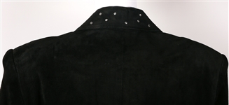 SIENA WOMEN'S BLACK SUEDE JACKET 