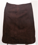 LIMITED AMERICA WOMENS SUEDE PENCIL SKIRT