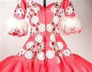 EMIKO NAKAGAWA WOMEN'S RED DANCE COSTUME DRESS