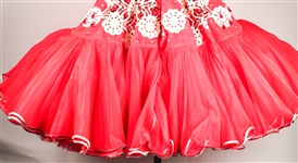 EMIKO NAKAGAWA WOMEN'S RED DANCE COSTUME DRESS