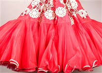 EMIKO NAKAGAWA WOMEN'S RED DANCE COSTUME DRESS