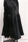 WOMEN'S BLACK FULL LENGTH TANGO DRESS