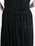 1960s WOMEN'S MIDI LENGTH BLACK DRESS