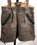 20TH C. LEATHER GERMAN LEDERHOSEN