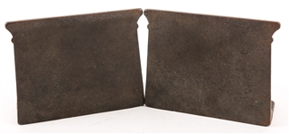 EGYPTIAN REVIVAL BRONZE SPHYNX BOOKENDS 