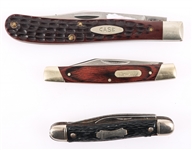 FOLDING POCKET KNIVES - CASE, BUCK, & COLONIAL