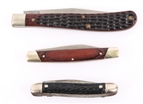 FOLDING POCKET KNIVES - CASE, BUCK, & COLONIAL