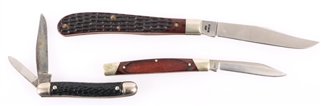 FOLDING POCKET KNIVES - CASE, BUCK, & COLONIAL