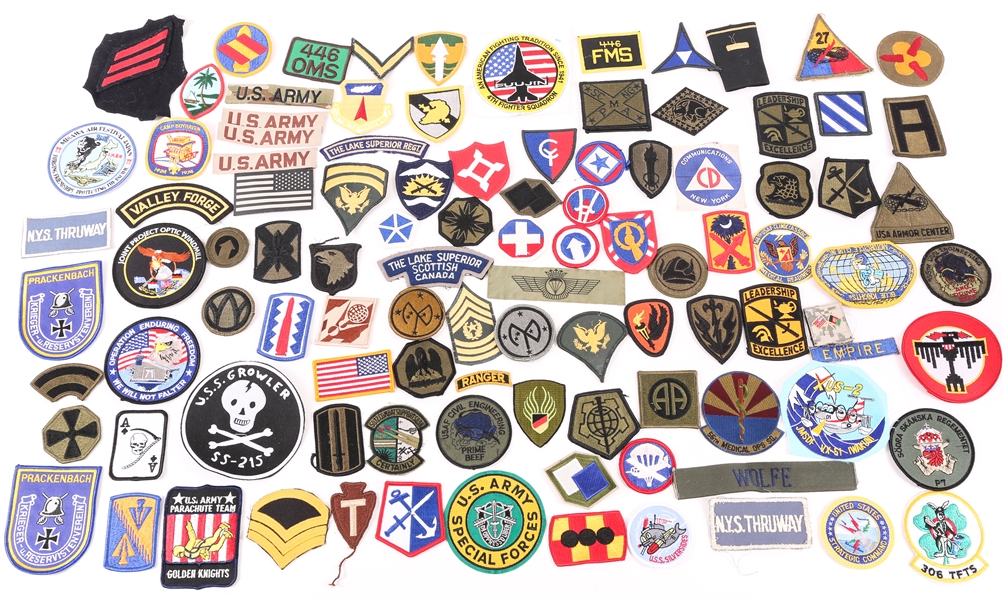 US MILITARY PATCHES BONANZA LOT
