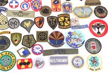 US MILITARY PATCHES BONANZA LOT