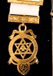 1937 STERLING SILVER MASONIC ROYAL ARCH MEDAL
