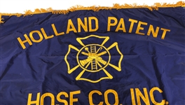 FIRE DEPARTMENT HOLLAND PATENT HOSE CO. INC. FLAG