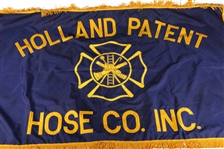 FIRE DEPARTMENT HOLLAND PATENT HOSE CO. INC. FLAG