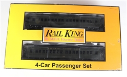 RAIL KING MODEL TRAIN ATLANTIC COAST LINE 4 CAR SET