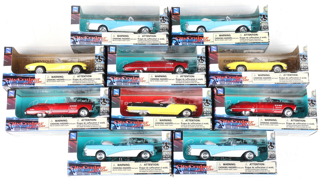 NEW RAY CITY CRUISER COLLECTION 1:43 SCALE AUTOMOBILE