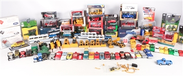 MODEL VEHICLE BONANZA LOT - 40+ CARS, TRUCKS, TRACTORS