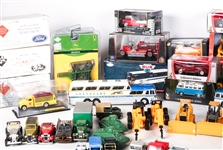 MODEL VEHICLE BONANZA LOT - 40+ CARS, TRUCKS, TRACTORS